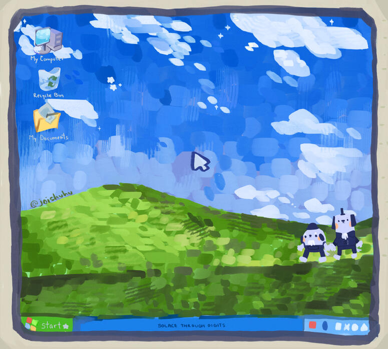 Cravat dogs in windows xp