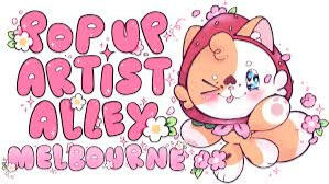 Melbourne Popup Artist Alley Kaiga Convention 2025 Feb