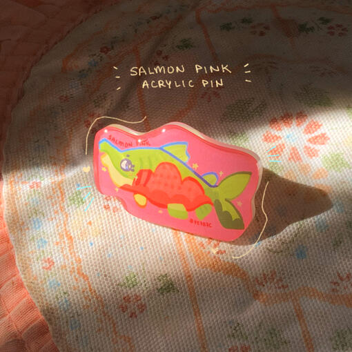 Salmon Pink! wait what did you say