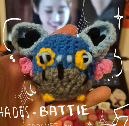 Hades Megeara Battie Crochet Original